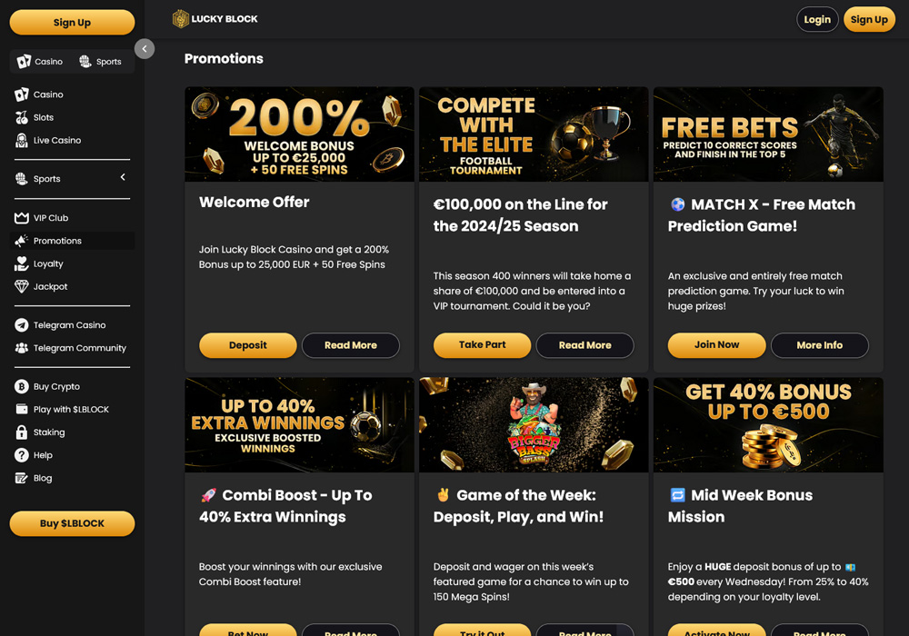 Regular Promotions